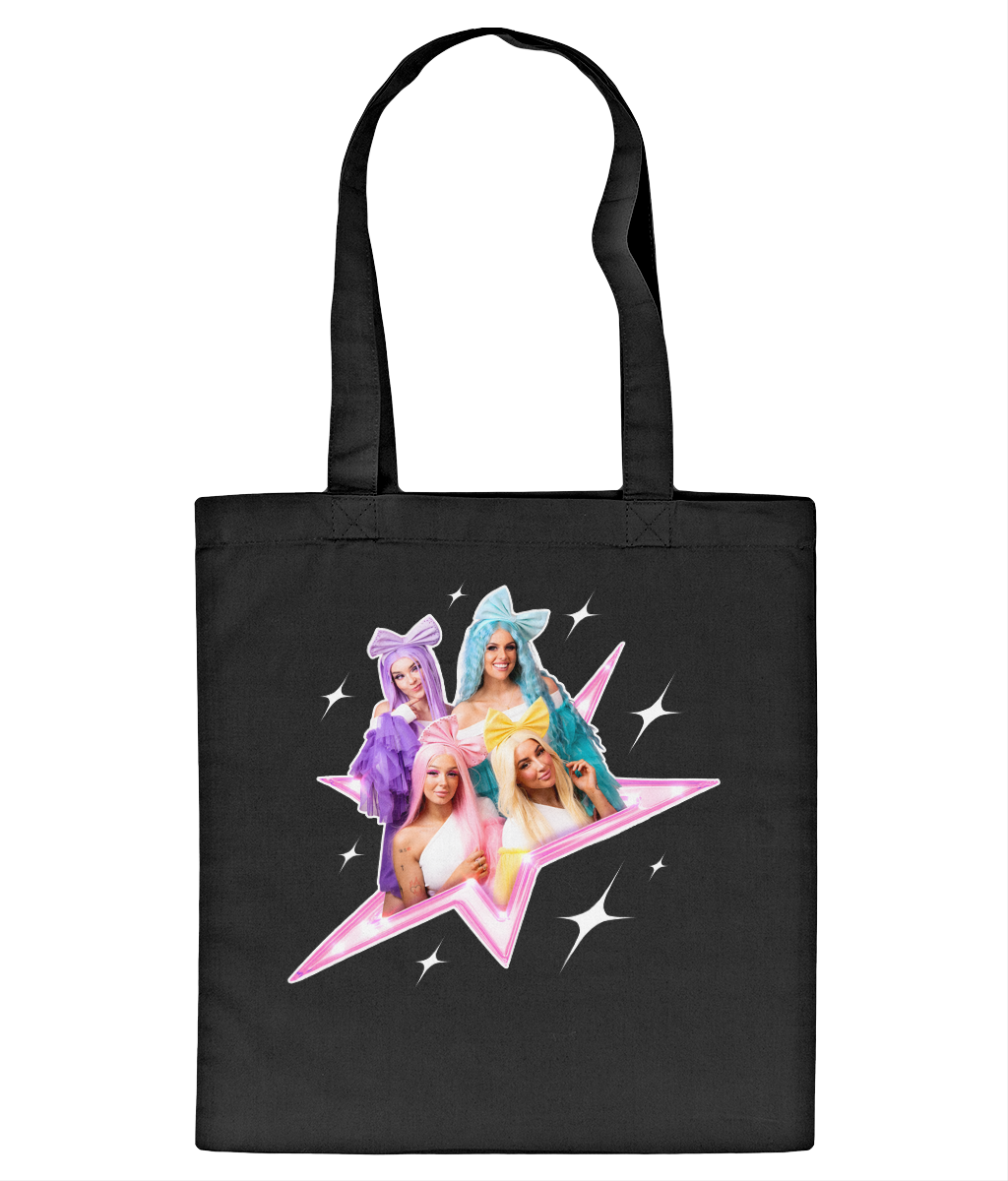 Totebag Star Svart