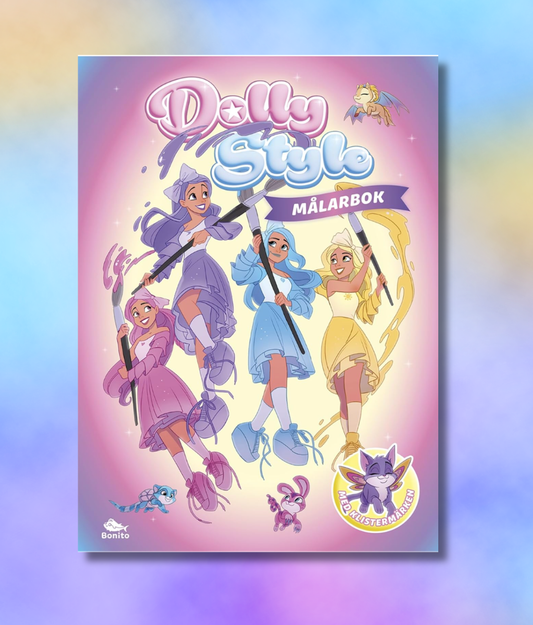 Dolly Style Målarbok